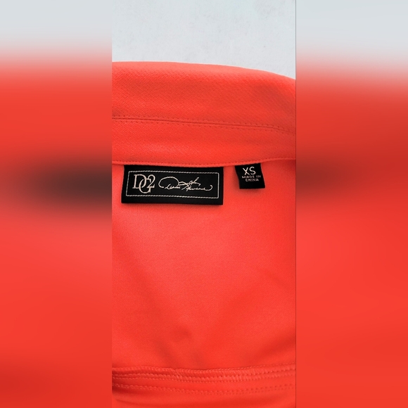 NWOT! DG2 Elevate Bright Orange Fitted Stretch Women's Jacket Size XS - Picture 3 of 11